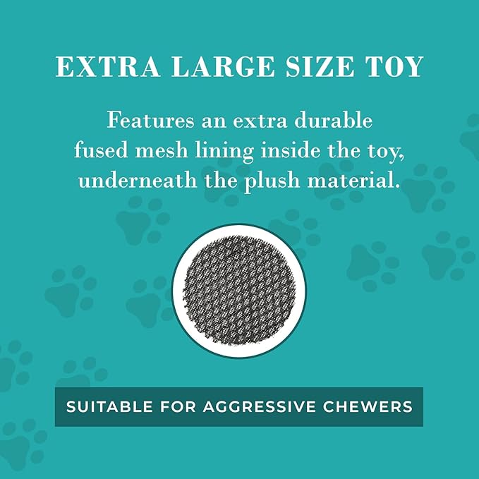 Haute Diggity Dog Chewy Vuiton Handbag Plush Squeaky Dog Toy, Soft Durable Designer-Inspired Stuffed Puppy Chew Toys for Small, Medium & Large Dogs, Machine-Washable (White) XL