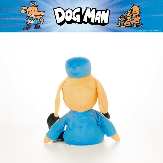 Dog Man Supa Comic Kids Bedding Super Soft Cozy Plush Cuddle Pillow, (Officially Licensed Product) By Franco Collectibles