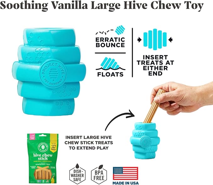 HIVE Parent (Soothing Vanilla, Hive Chew Toy for Large Dogs)