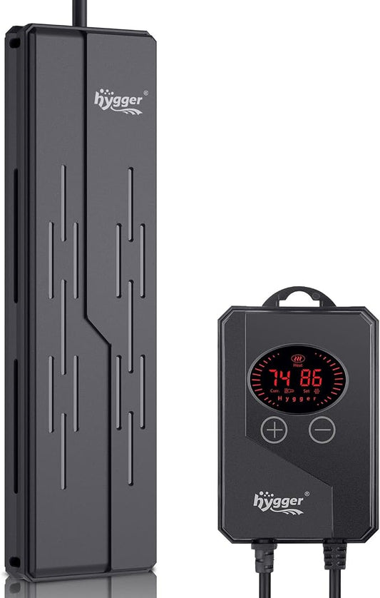 hygger Aquarium Heater 1000W,Submersible Fish Tank Heater with Adjustable Temperature Digital LED Controller,Overheating & Auto Shut Off Protection,for Saltwater & Freshwater Fish Tank 110-240Gallon