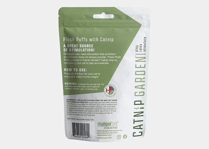 CATNIP PUFFS ORG 20PK