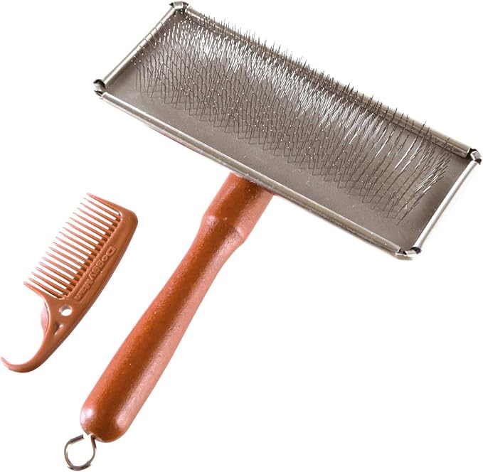 DoggyMan NSD Stainless Steel Slicker Brush M Dog Medium