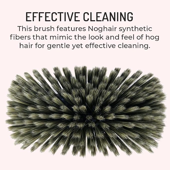 Hi-Tech NogHair Wash Brush – 14" Multi-Level Car Wash Brush TB-14X3CR – Soft Bristles for Scratch-Free Cleaning – for Cars, Trucks & SUVs – Fits Threaded Handle