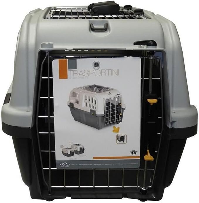 Aimé Skudo Transport Box in Plastic for Dog/Cat, 55 x 36 x 35 cm, 1.64 kg