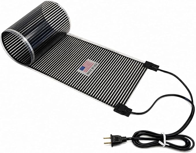 Seedling Heat Mat - Designed for 4 ft Wire Shelving, Water-Resistant Plant Heating Pad for Germination, Propagation, Hydroponics and Indoor Gardening, Made in USA (11" x 44")