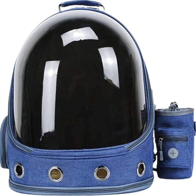 OLOTU Pet Backpack Soft Sided Cat Backpack, Airline Approved Cat Carrier with Removable Snack Bag, Portable Pet Backpack Carrier 28 * 37 * 41CM Spacious