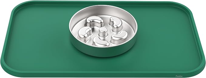 Slow Feeder + Food Mat Set