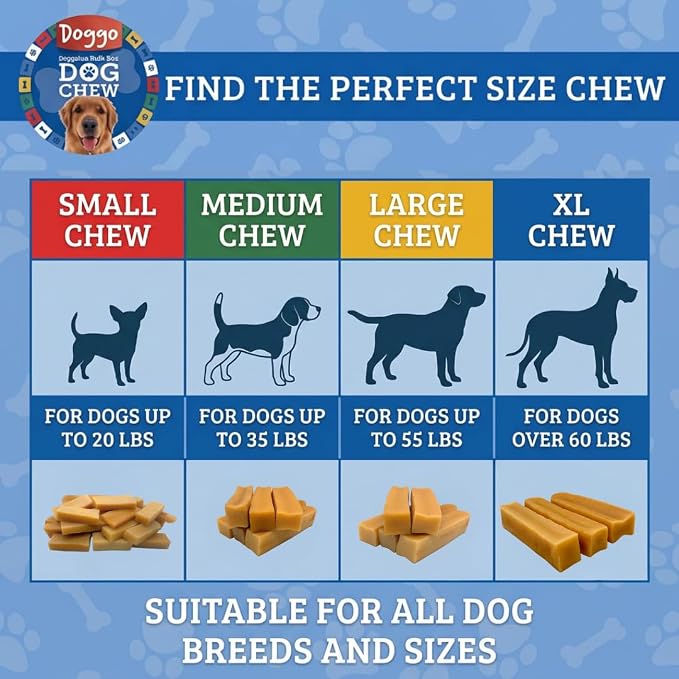 Premium Yak Cheese Himalayan Dog Chews - Natural Yak Chews for Large and Small Dogs - Yak Milk Dog Chew - Long-Lasting Treats Aggressive Chewers - Medium, 2 Pounds (12 Pieces)