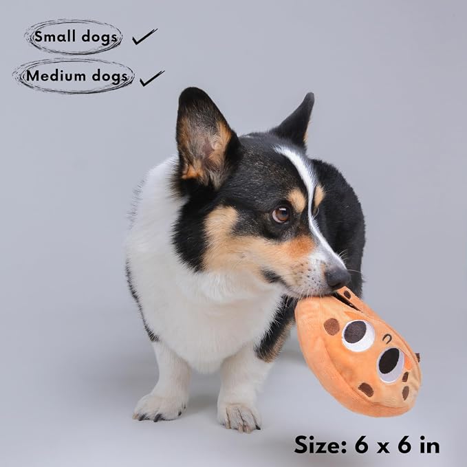 CHEWFFON Dog Puzzle Toys,Hide and Seek Dog Toys Potato Chips & Dog Enrichment Toys,Hide and Seek Dog Toys Cookie