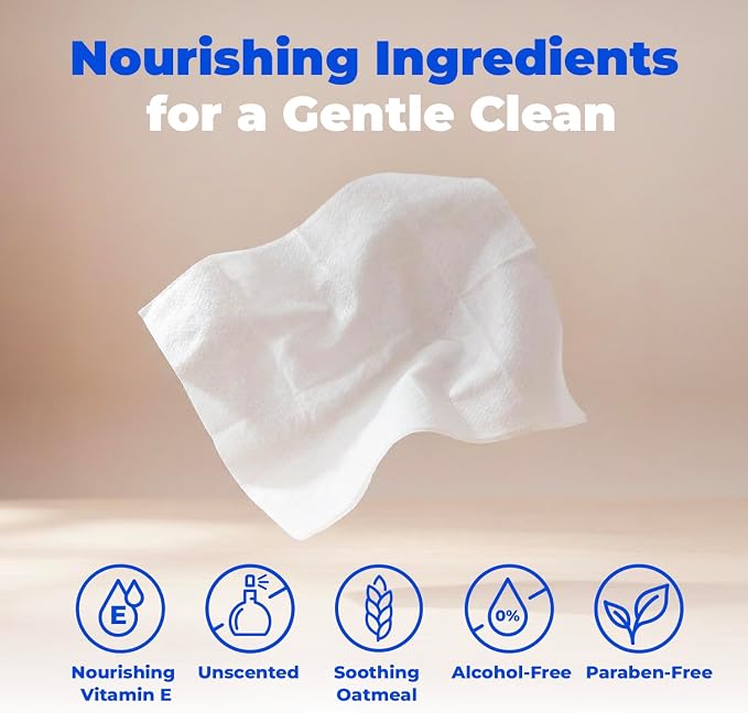 Best Pet Supplies 8" x 9" Large Unscented Dog Wipes - Cleaning and Deodorizing for Paws and Coat - Gentle Formula with Oatmeal Vitamin E for Puppies and Cats - 400 Count