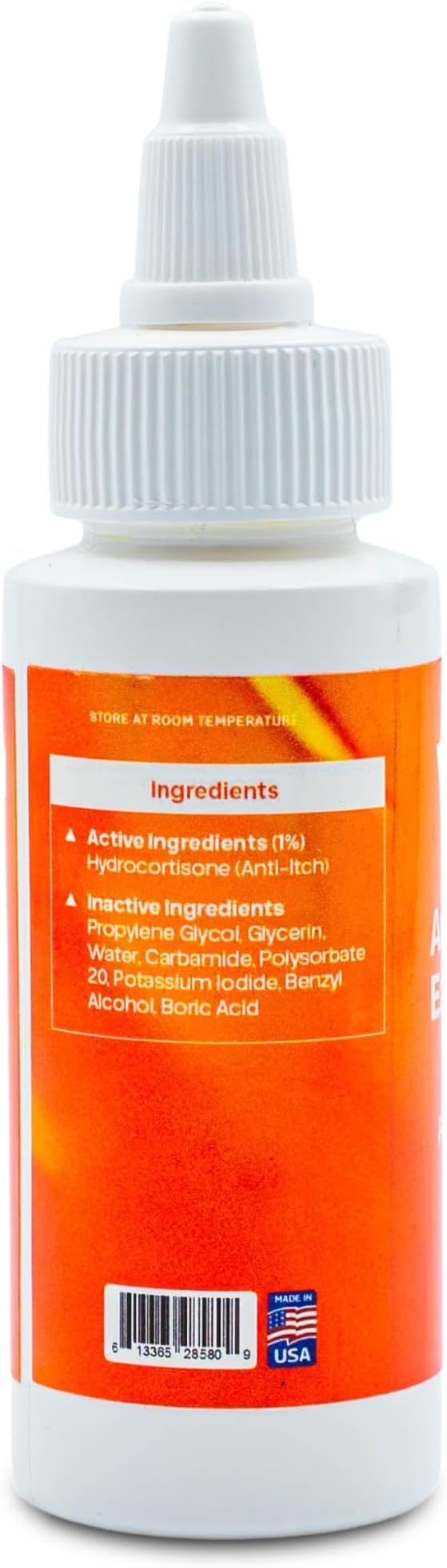 vetr Anti-Itch Ear Drops for Dogs - Topical Ear Comfort Support Solution - 2 oz (60mL) - Vet-Formulated in USA