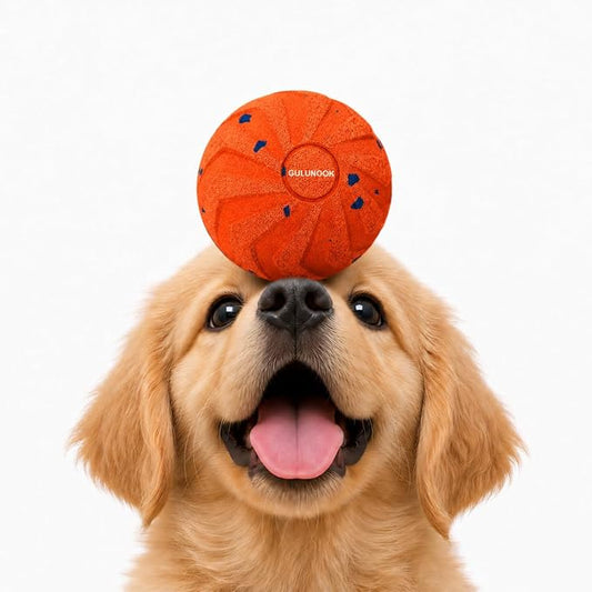 Interactive Dog Ball Toy for Medium Large Dogs – Smart Automatic Moving Rolling & Bouncing Ball, Durable Chew Resistant E-TPU, USB Type-C Rechargeable, Waterproof Active Dog Toy Keeps Dogs