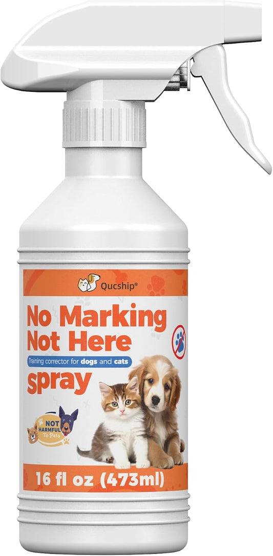 16oz Stay Away Here Pee Spray to Train Dogs for Outdoor Pee, Stop Dogs from Urinating Indoors, Not Here Dog Spray, Effective Dog Stay Away Spray for Training