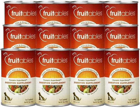 Fruitables Pumpkin Digestive Supplement 15oz (Pack of 12)