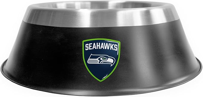 Littlearth NFL Seattle Seahawks MVP Pet Bowl- Size Large