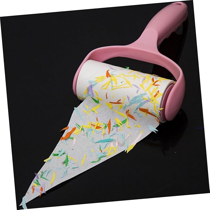 2sets Lint Roller for Pet Hair Sticky Lint Remover Handle for Clothes Furniture Carpet and More