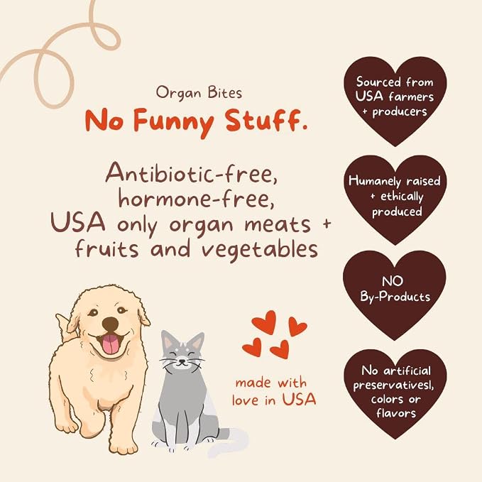 CocoTherapy Turkey Organ Bites 3 Pack, 3 Ounces Each