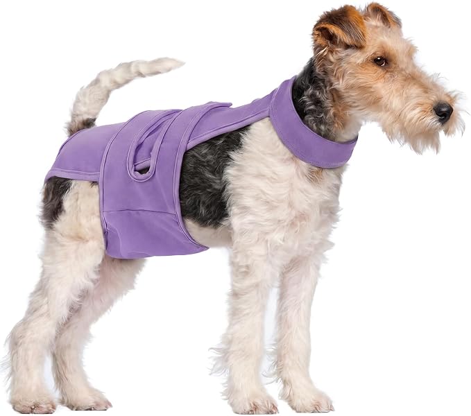 Dog Diapers Female Reusable Washable Period Diaper with Suspender,Adjustable Dog Panties Anti-Harassment, Doggie Diapers for Incontinence, Heat Cycles, or Senior Dogs（XS-XL）