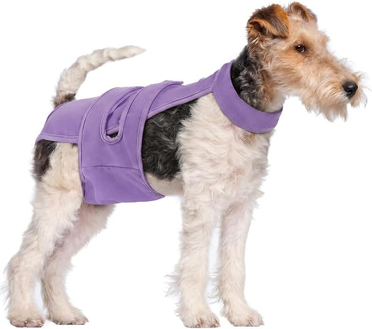 Dog Diapers Female Reusable Washable Period Diaper with Suspender,Adjustable Dog Panties Anti-Harassment, Doggie Diapers for Incontinence, Heat Cycles, or Senior Dogs（XS-XL）