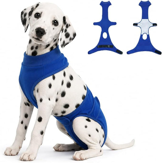 Dog Diapers Female Male，Washable Reusable Period Diapers & Belly Bands, Adjustable Abdominal Wounds Bandages for Heat Cycles & Incontinence, After Surgery, Anti-Harassment or Senior Dogs