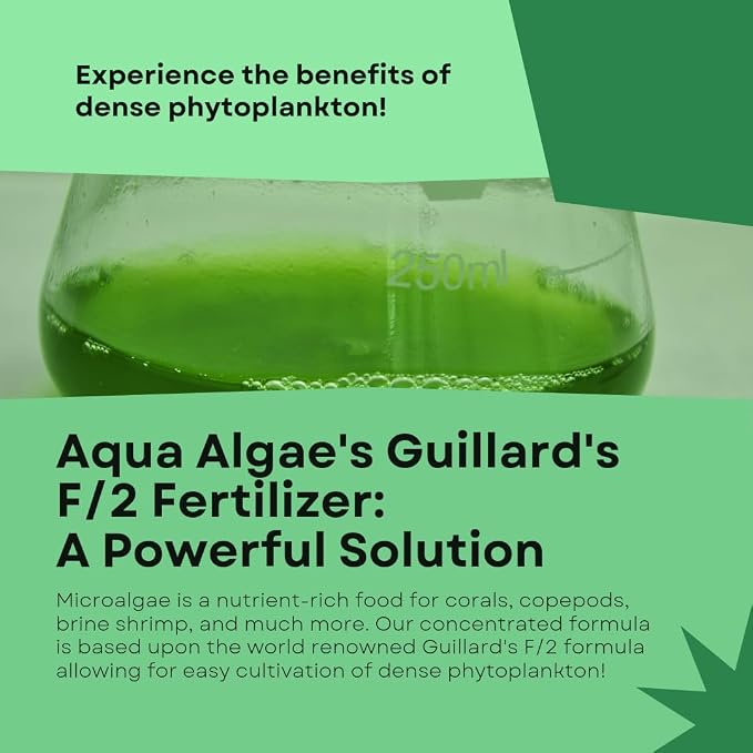 8oz Concentrated Guillard's F2 Formula