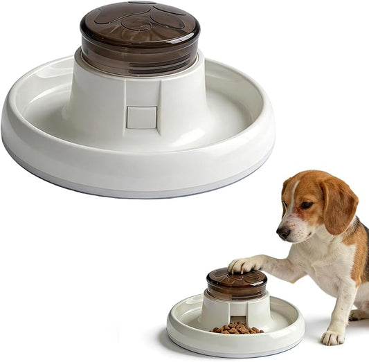 Interactive Dog Puzzle Toy for IQ Training & Brain Game, Treat Dispensing Slow Feeder to Aid Digestion, Enrichment Toys for Large/Mediun Dogs, Dishwasher Safe & Anti-Slip