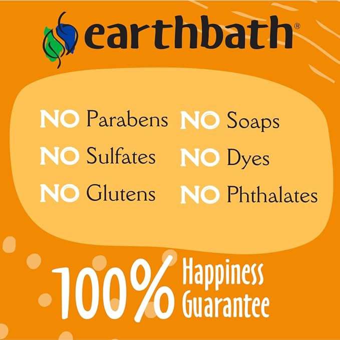 earthbath, Hot Spot Relief Pet Shampoo - Tea Tree Oil Hot Spot Treatment for Dogs, Best Dog Shampoo for Itching & Skin Conditions, Made in USA, Cruelty Free Itch Relief for Dogs - 16 Oz (2 Pack)