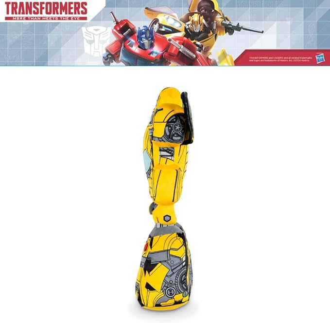 Transformer Bumblebee Kids Bedding Super Soft Cozy Cuddle Pillow, (Officially Licensed Product) by Franco