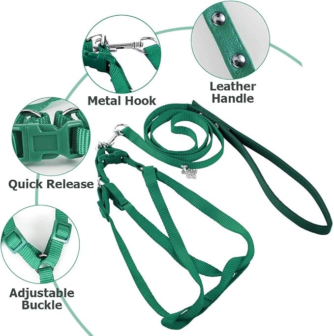 ASOCEA Bird Cage Seed Cather with Adjustable Bird Harness and Leash Universal Adjustable Birdcage Cover Skirt Nylon Mesh Netting Parrot Parakeet Macaw African Round Square Cages Cover