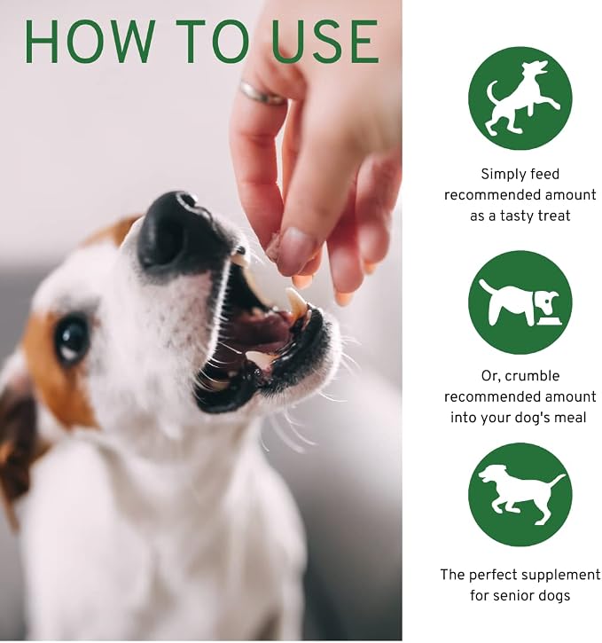 Hemp Dog Hip and Joint Supplement with Glucosamine Chondroitin MSM, Turmeric for Dogs, Calming Chew for Stress and Anxiety, 120 Soft Chews, Chicken Flavor, Made in USA