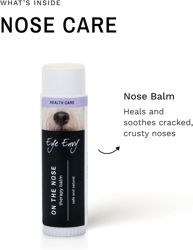 Eye Envy Bulldog Wrinkle Cleaner & Nose Care Kit. Bulldog Wrinkle Wipes, Tear Stain Powder, Applicator Brush & Dog Nose Balm. Cleans Skin Folds. Removes Stains. Helps Cracked Noses. Made in USA