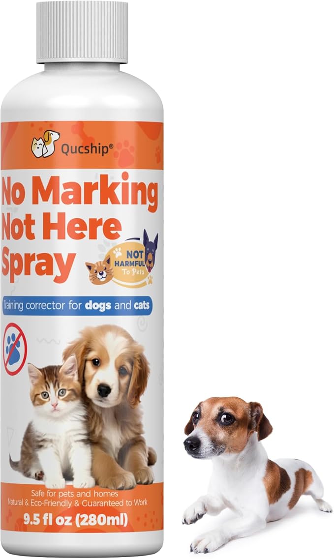 8oz Effective Solution for Training Dogs to Avoid Indoor Marking, Stop Dog Urinating in House with No More Peeing, Safe Don't Pee Here Dogs Marking Wrong