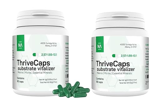 ThriveCaps | Aquarium Root Tab/Caps | NA Premium Root Caps 60 Count(1 gram Each) (2x60ct Jars)