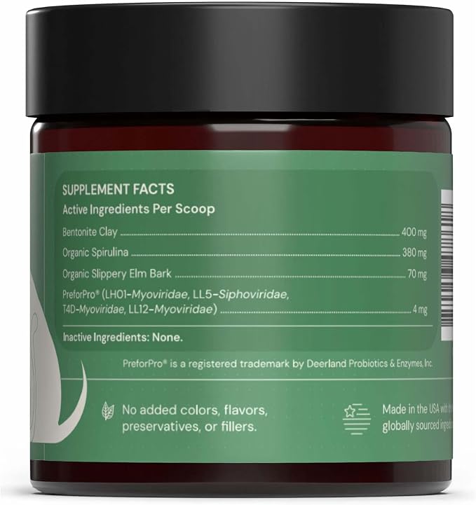 Animal Biome Gut Defend Health Supplement for Dogs & Cats 60g (70 Scoops), Supports Microbiome Balance, Toxin Binding, Natural Pathogen & Digestive Lining Defense, Detox & Immune Support, Food Topper
