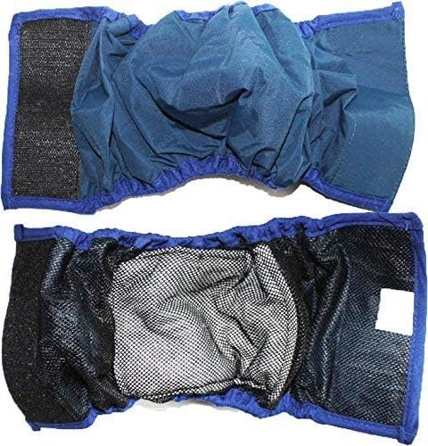 Dog Diaper for Male Belly Band Waterproof and Padded Linning Reusable Washable for Small and Big Large Dogs 1pcs (M - Waist 12" - 14")