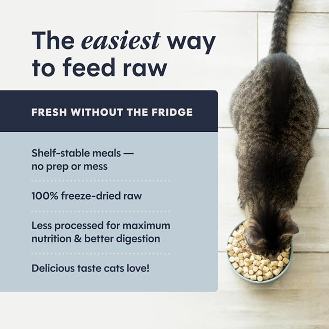 Instinct Raw Meals Freeze-Dried Chicken Cat Food, 25 oz. Bag