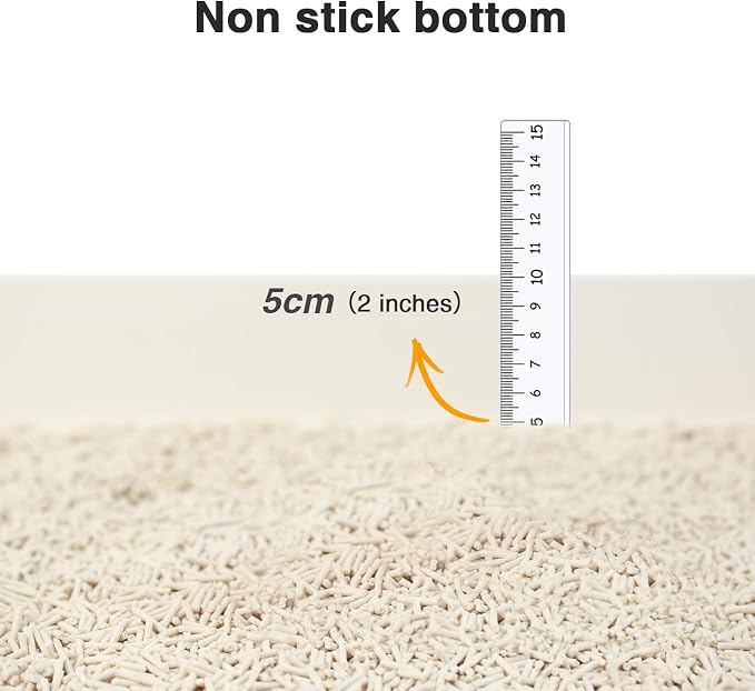 Cat Litter 12LB/2 Packs Dust-Free Clumping Tofu Cat Litter Quickly Absorb Odors Toilet Can Flush Into The Toilet Pure Natural tofu cat Litter (Original Flavor)