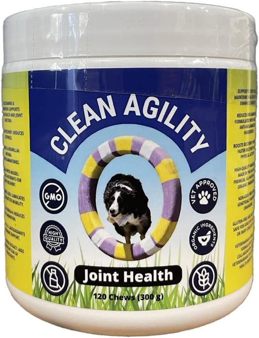 Joint Health for Dogs - Most Effective Hip and Joint Supplement Available - Formulated with Veterinarians, Glucosamine, Chondrointin, MSM, Turmeric (Soft Chew)
