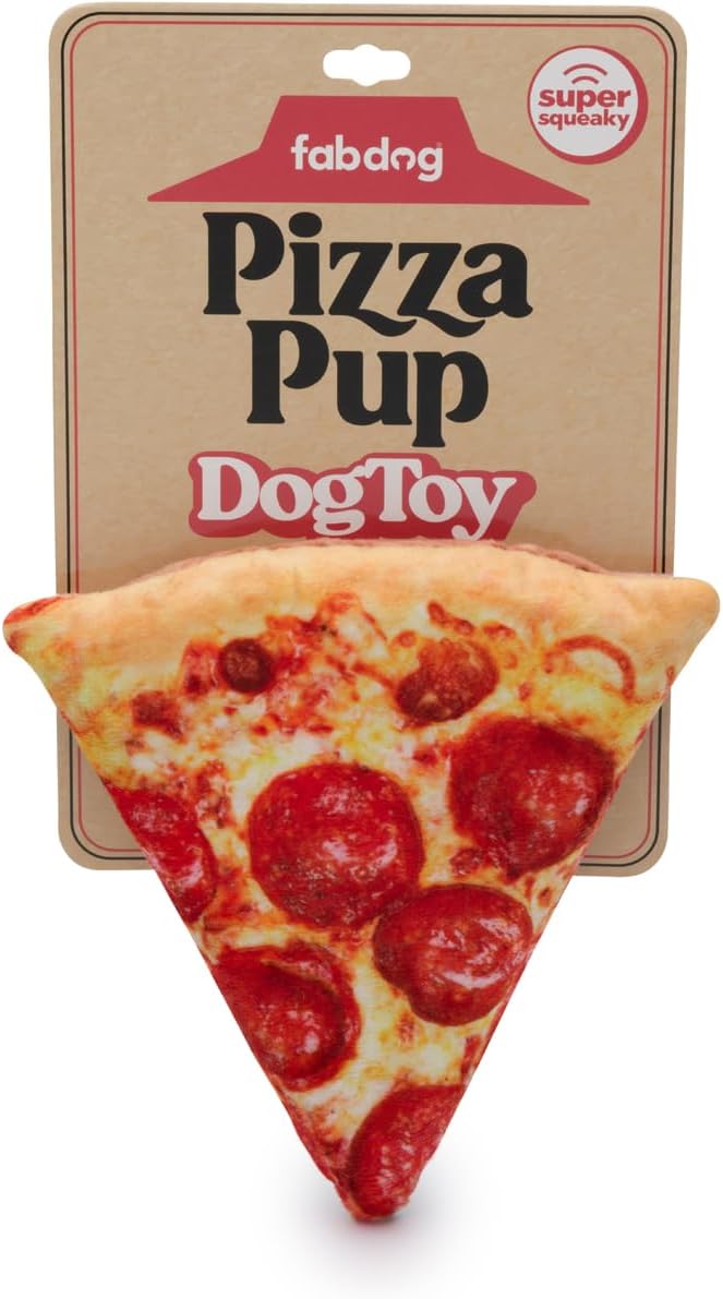 fabdog Pizza Pup Slice Toy Toy