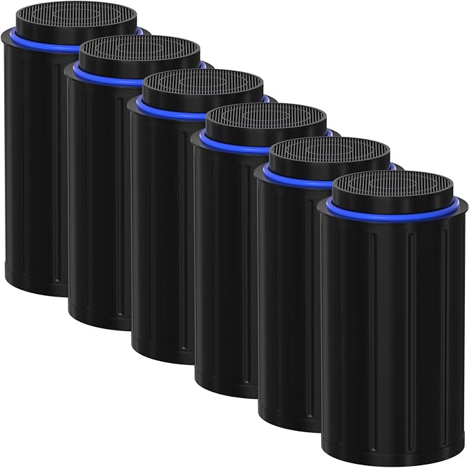 FC-50 Replacement Filters Compatible with Vitamix FoodCycler FC-50 and and FC-30 models, with Activated carbon filters, Pack of 6