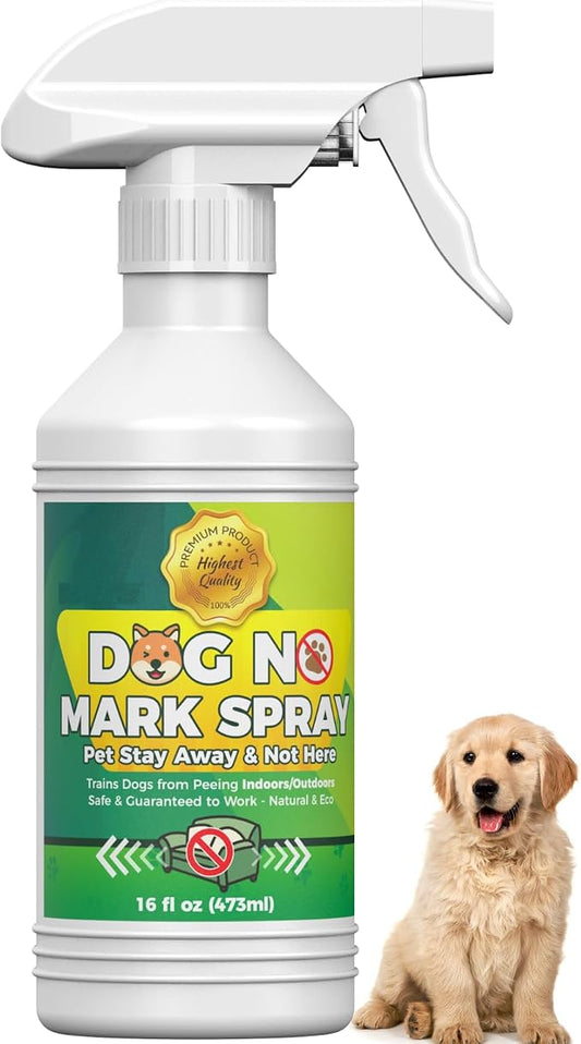 18.8oz Non-Toxic Puppy Potty Spray – Defends Sofas, Rugs & Houseplants – Humane Marking