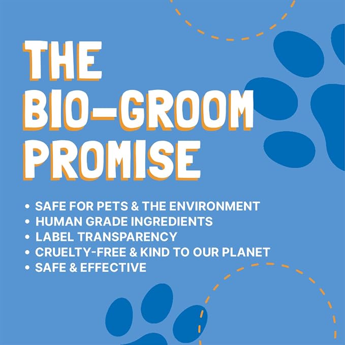 Bio-Groom Oatmeal Dog Shampoo - for Allergies and Itching, Cruelty-Free, Dog Bathing Supplies, Puppy Shampoo for Sensitive Skin, Made in USA, Anti-Itch Dog Products- 32 fl oz 1-Pack