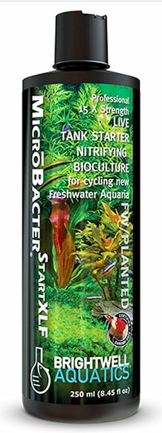 Brightwell Aquatics MicroBacter Start XLF Freshwater Tank Starter, 2L