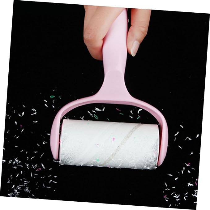 GALPADA 3sets Lint Roller for Clothes Pet Hair Handheld Cleaning Tool Dust Cover Refill Compact Portable Lint for Couch Carpet Furniture