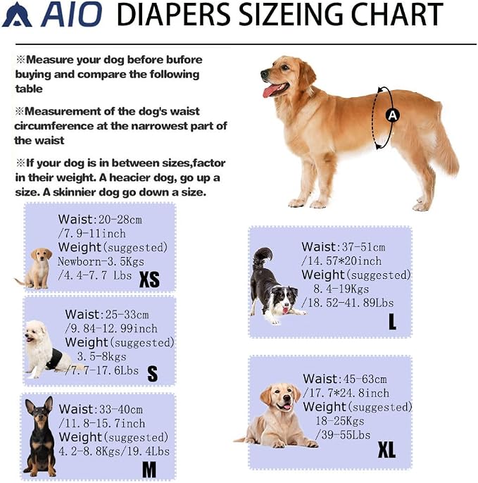 Washable Reusable Dog Diapers Male,3packs Breathable Belly Bands Happy Crayon Dogfor Male Dogs for Summer,Doggie Diapers for Male Dogs Small XL