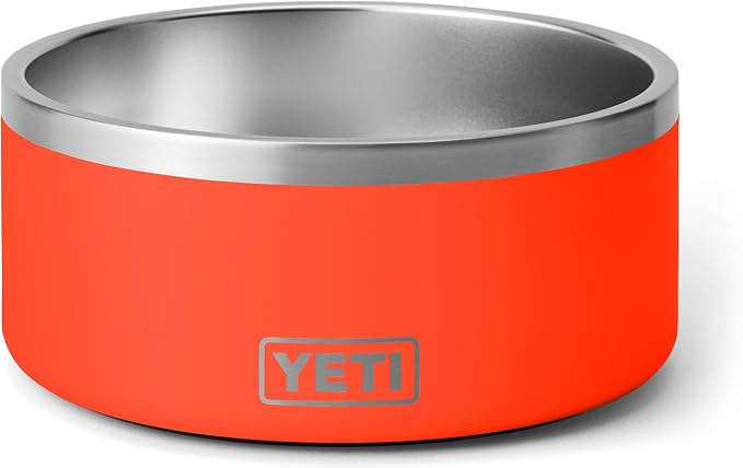 YETI Boomer 8, Stainless Steel, Non-Slip Dog Bowl, Holds 64 Ounces