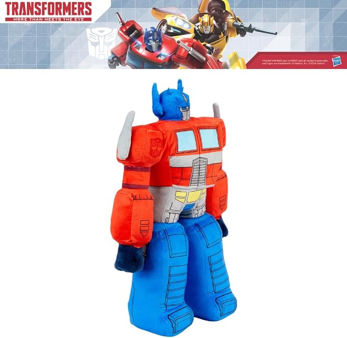 Franco Kids Transformer Optimus Bedding Super Soft Cozy Cuddle Pillow, (Officially Licensed Product)