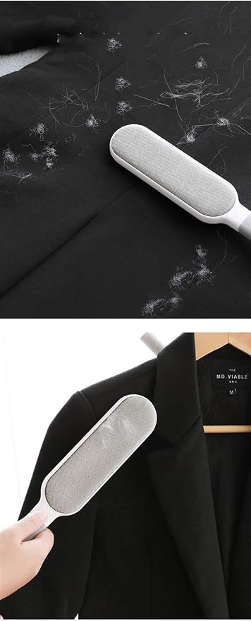Lint Remover Clothes Roller Reusable Hair Cleaning Brush Static Dust Household Coat Pet Brushes(M)