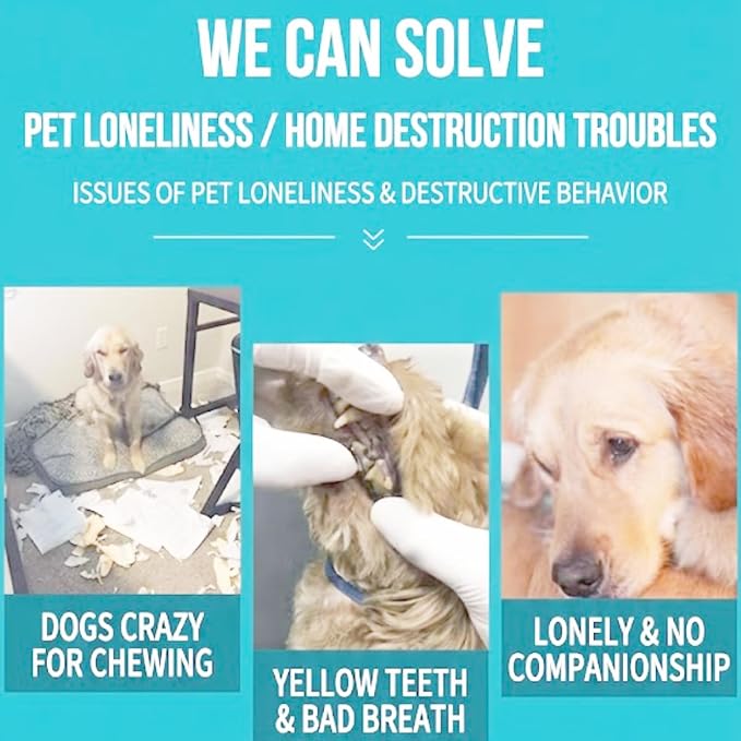Dog Toys for Aggressive Chewers, an Indestructible Puppy-Shaped Plush Comfort Toys. Indoor-Outdoor Emotional Support Pet Toy, Built-in Squeaker Toy for Medium, Small, and Toy-Breed Dogs