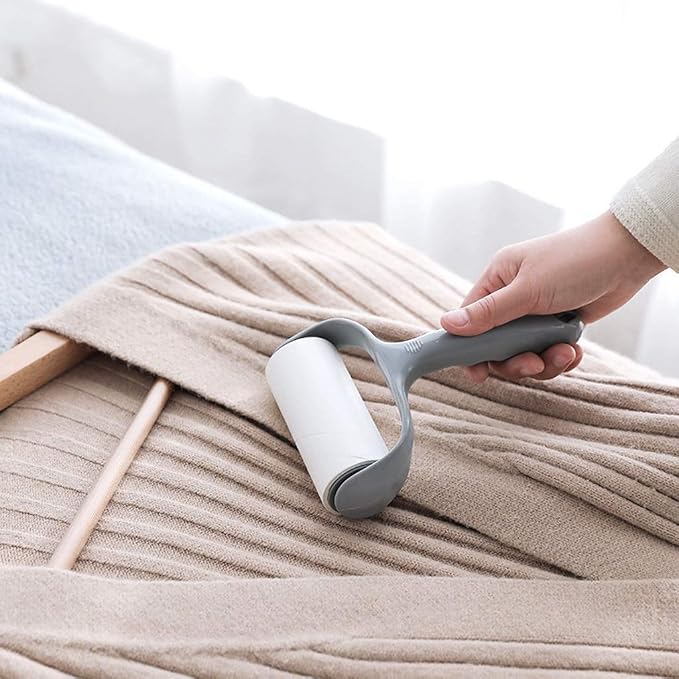 Washable Lint Roller Sticky Silicone Dust Wiper Pet Hair Remover Cleaning Brush Tools for Cloth Furniture